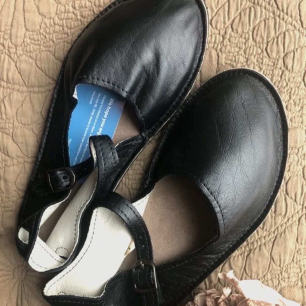 Black Softstar Merry Jane Shoes